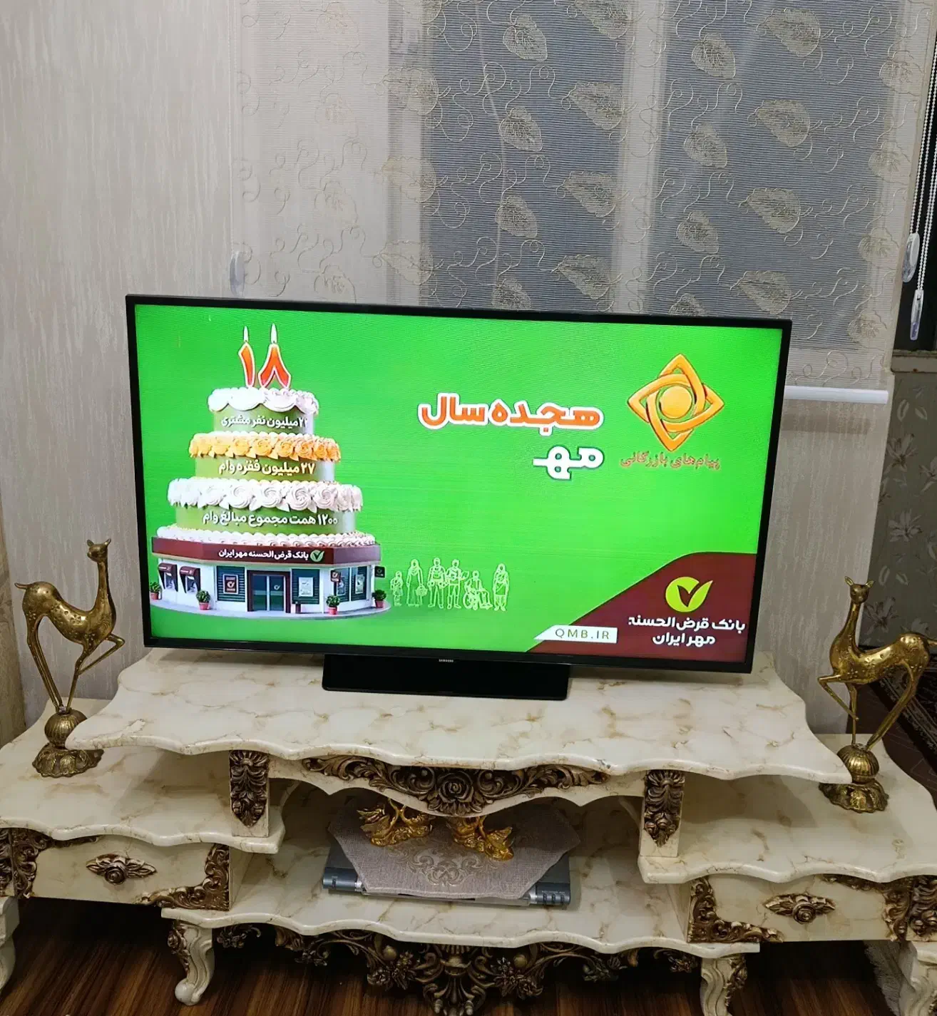 تلویزیون 49اینج سامسونگ|تلویزیون و پروژکتور|پاکدشت, پاکدشت (مامازند)|دیوار