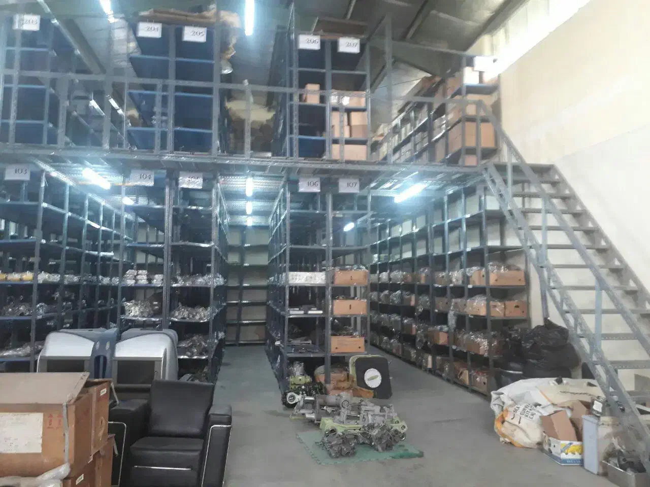 قفسه های سنگین سوله ای و فروشگاهی بانصاب|فروشگاه و مغازه|ساوه, |دیوار