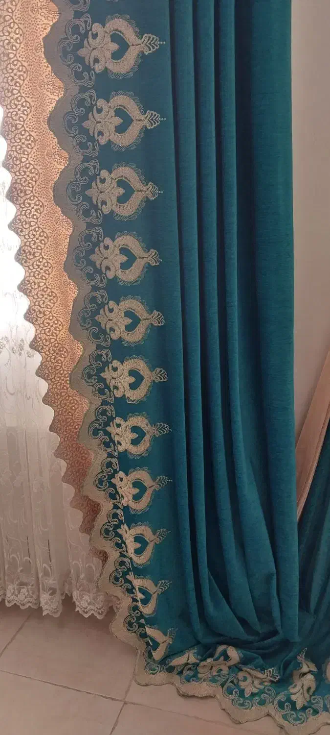 پرده با والن|پرده، رانر، رومیزی|محمدیه-قزوین, |دیوار