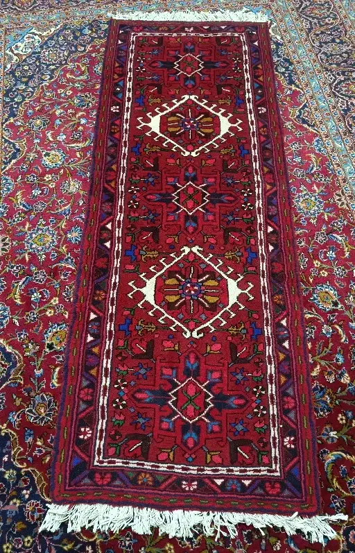 یک عدد فرش دستباف هریس|فرش|میانه, |دیوار