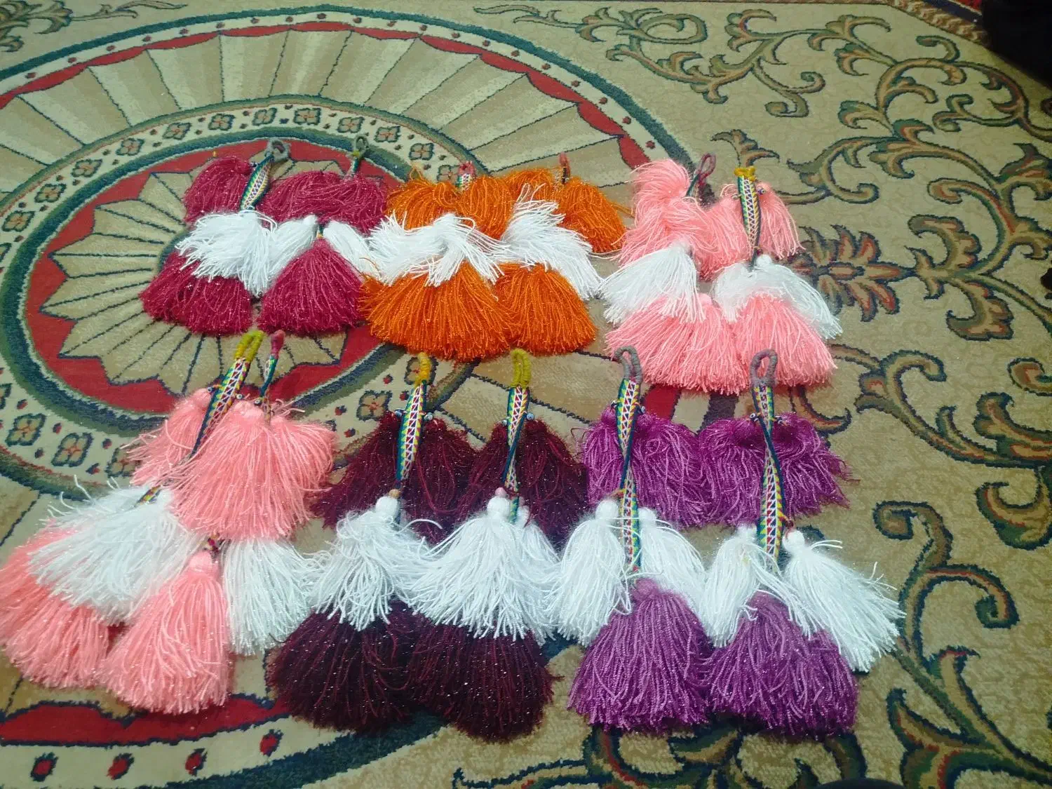 دستمال محلی زیبا|صنایع دستی و سایر لوازم تزئینی|شوشتر, |دیوار