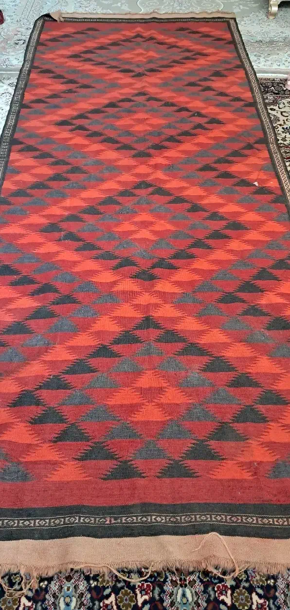 گلیم پشمی|گلیم، جاجیم، گبه|مشهد, طرق|دیوار