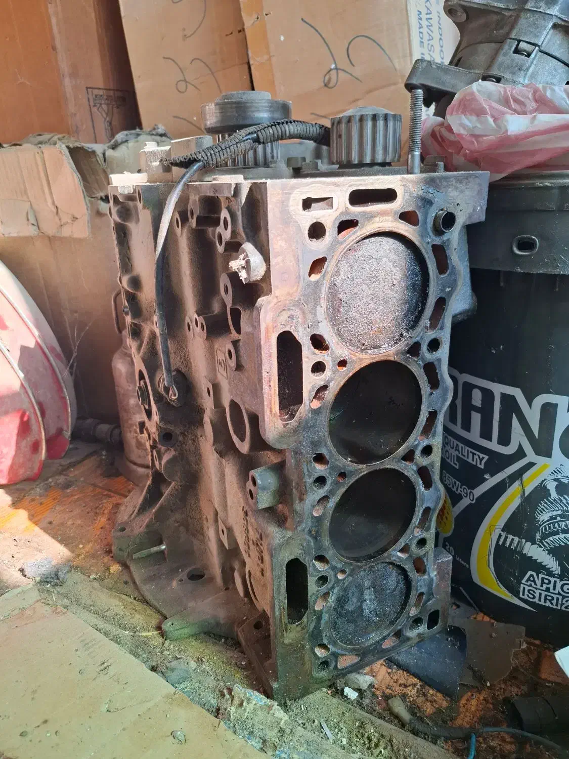 نیم موتور ۲۰۶ تیپ ۵|قطعات یدکی و لوازم جانبی|بهبهان, |دیوار