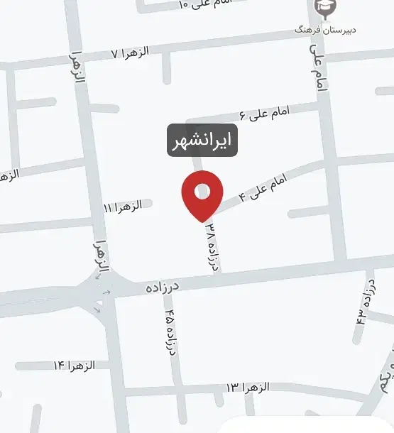 فروش زمین مسکونی امام علی ۴ و درزاده ۳۸|فروش زمین و ملک کلنگی|ایرانشهر, |دیوار