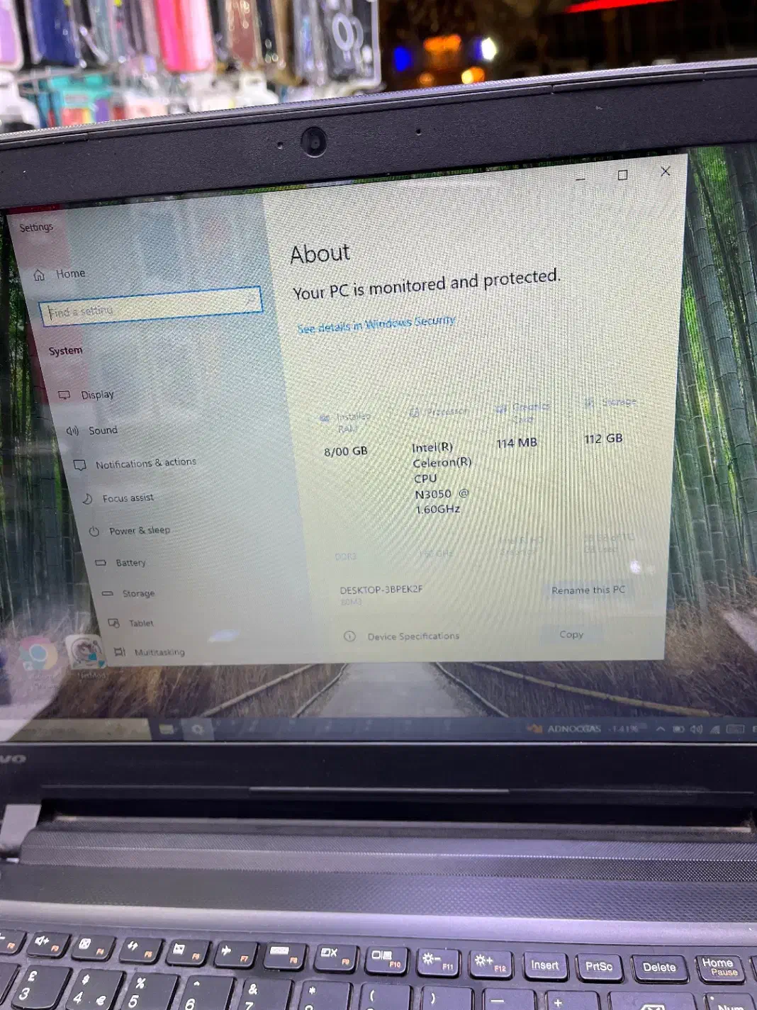 لپ تاپ lenovo|رایانه همراه|خوی, |دیوار