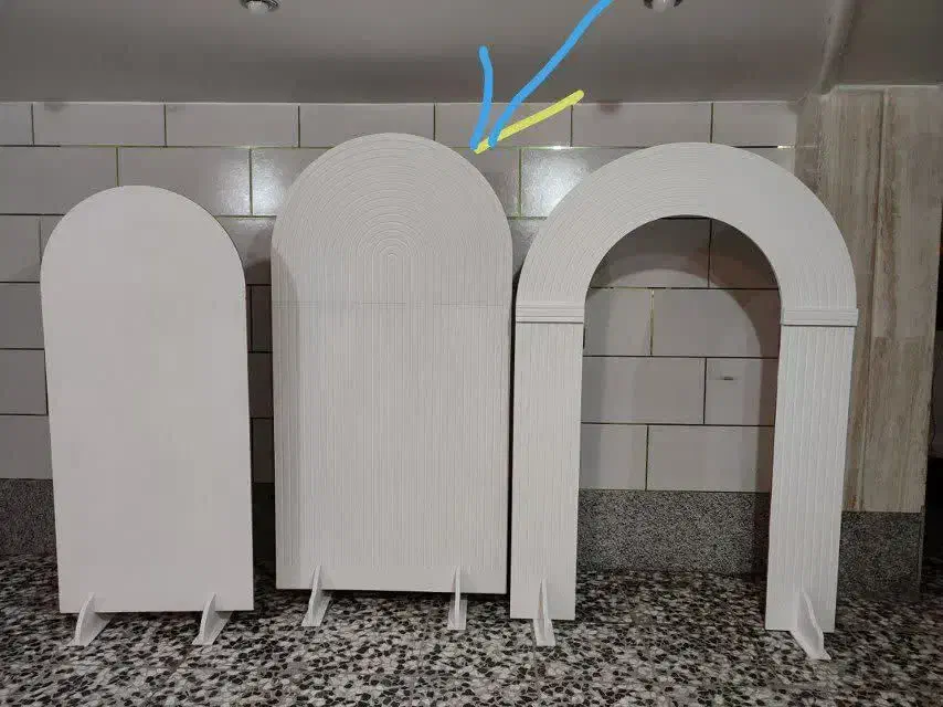 فروش بک گراند چوبی بادکنک آرایی|اسباب‌‌بازی|اصفهان, ارغوانیه|دیوار