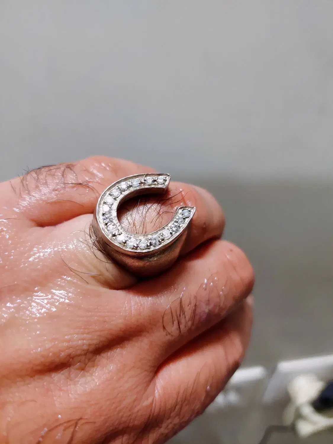 انگشتر معین و برلیان زمرد|جواهرات|اصفهان, پوریای ولی|دیوار