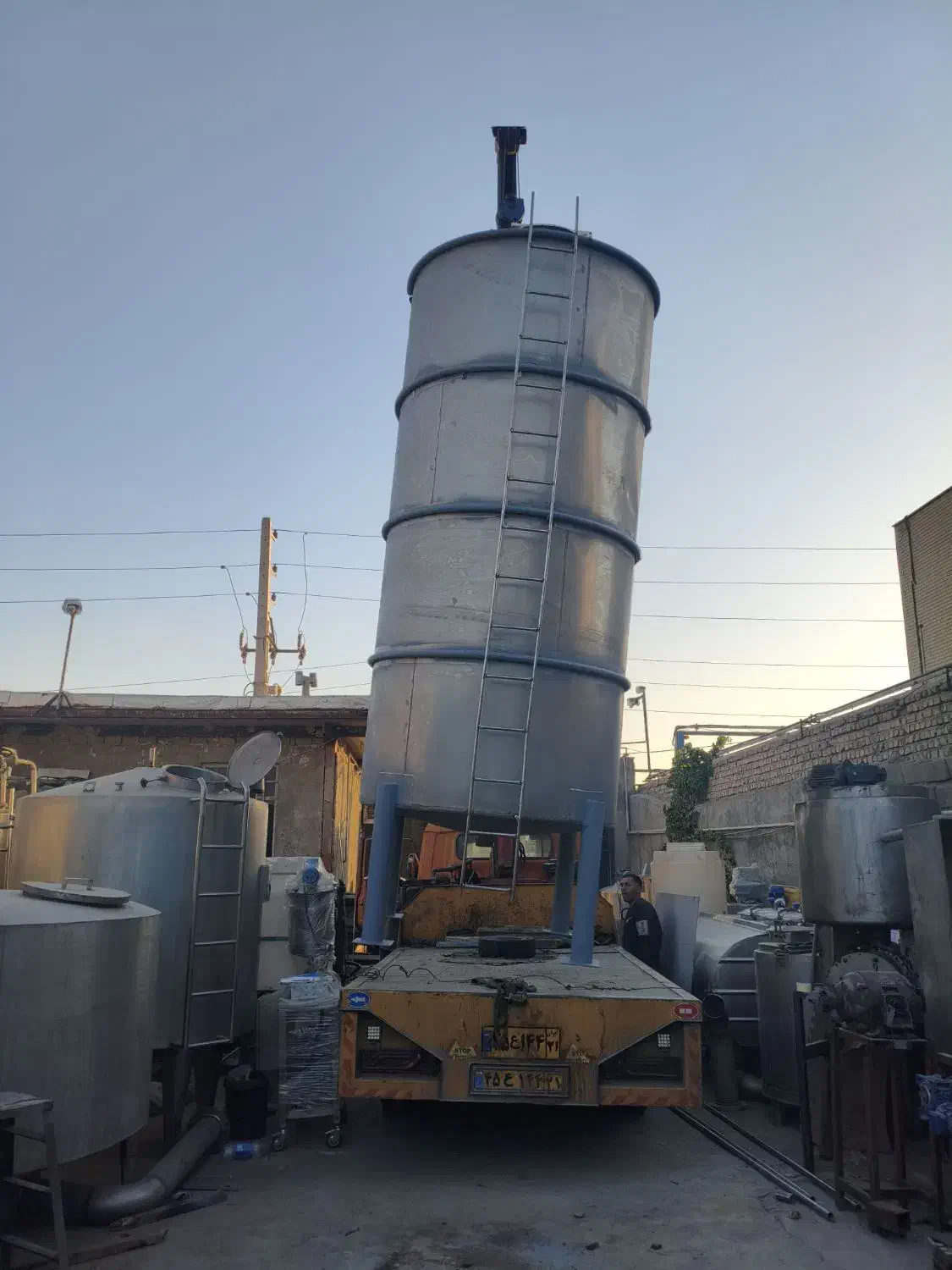 *میکسر*استیل مواد*مخزن*شوینده0آرایشی لبنیات|ماشینآلات صنعتی|قدس, شهرقدس|دیوار