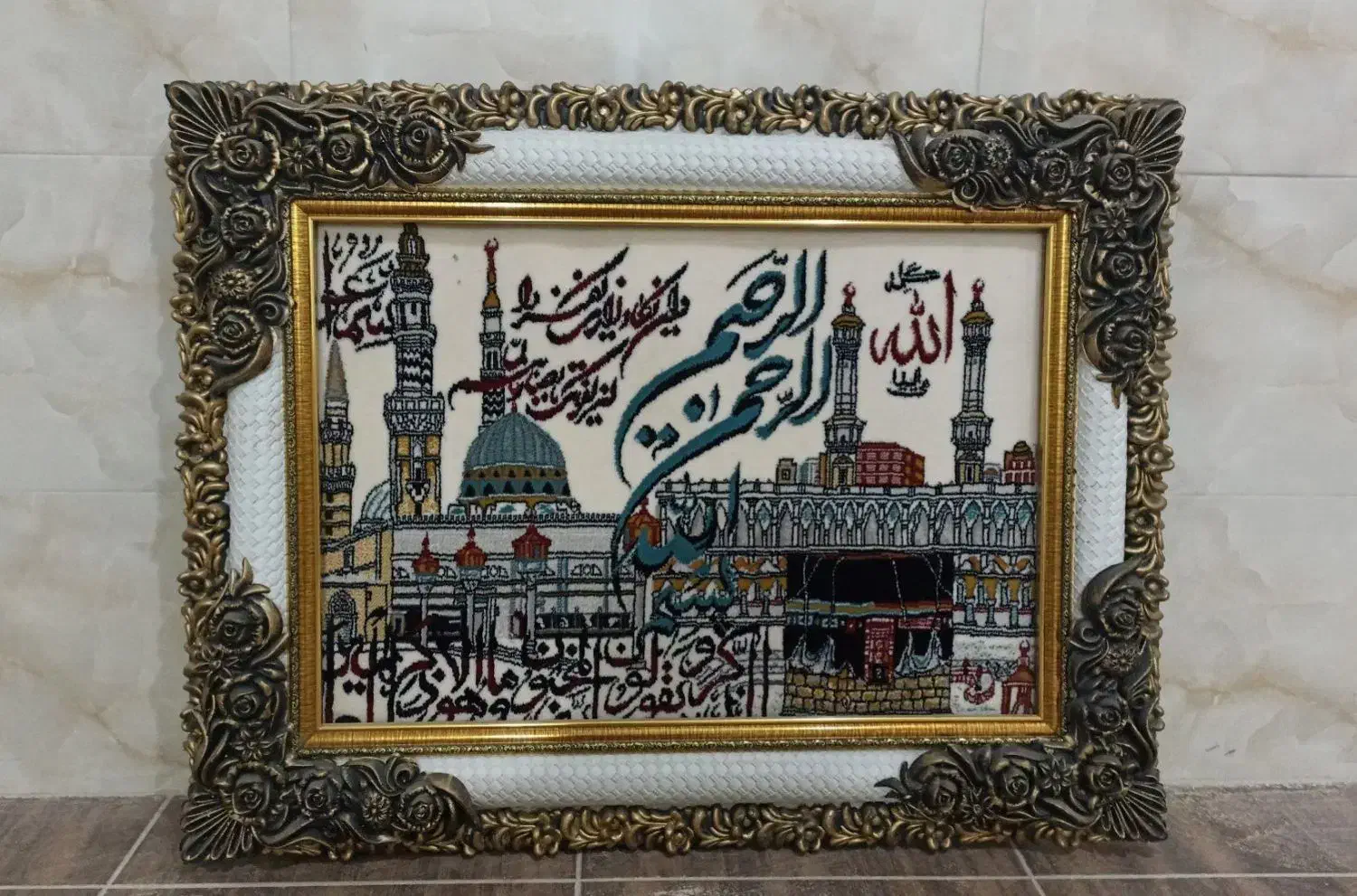 یک عدد تابلو فرش|تابلو فرش|گرمسار, |دیوار