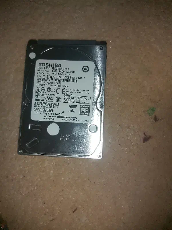 فروش هارد یک ترابایت توشیبا فوری|قطعات و لوازم جانبی رایانه|بوشهر, |دیوار