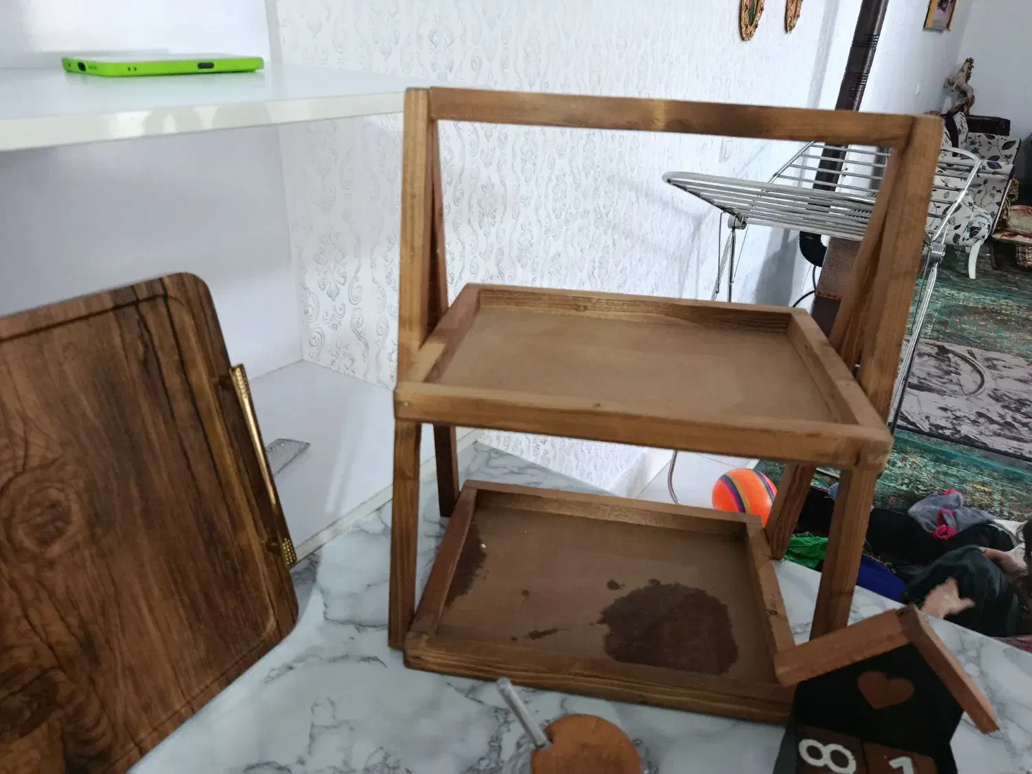 ظروف  چوبی|ظروف سرو و پذیرایی|کوهدشت, |دیوار