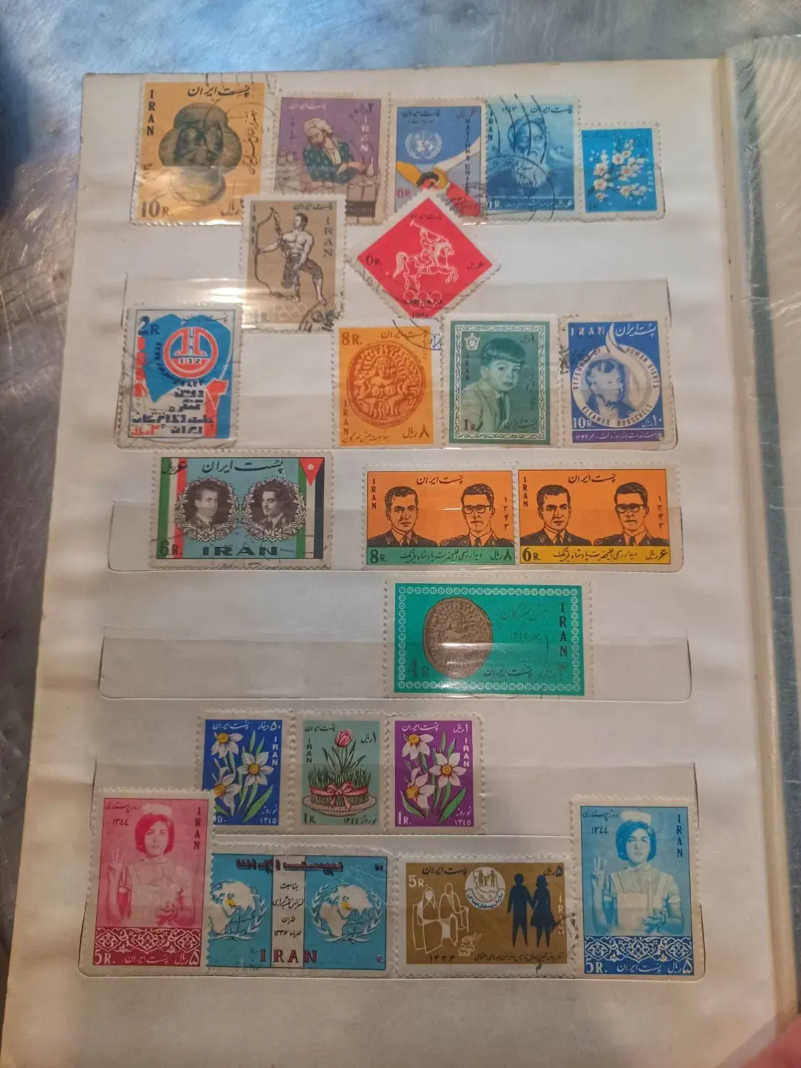 پانصد و پنجاه عدد تمبر|کلکسیون سکه، تمبر، اسکناس|کرج, گوهردشت|دیوار