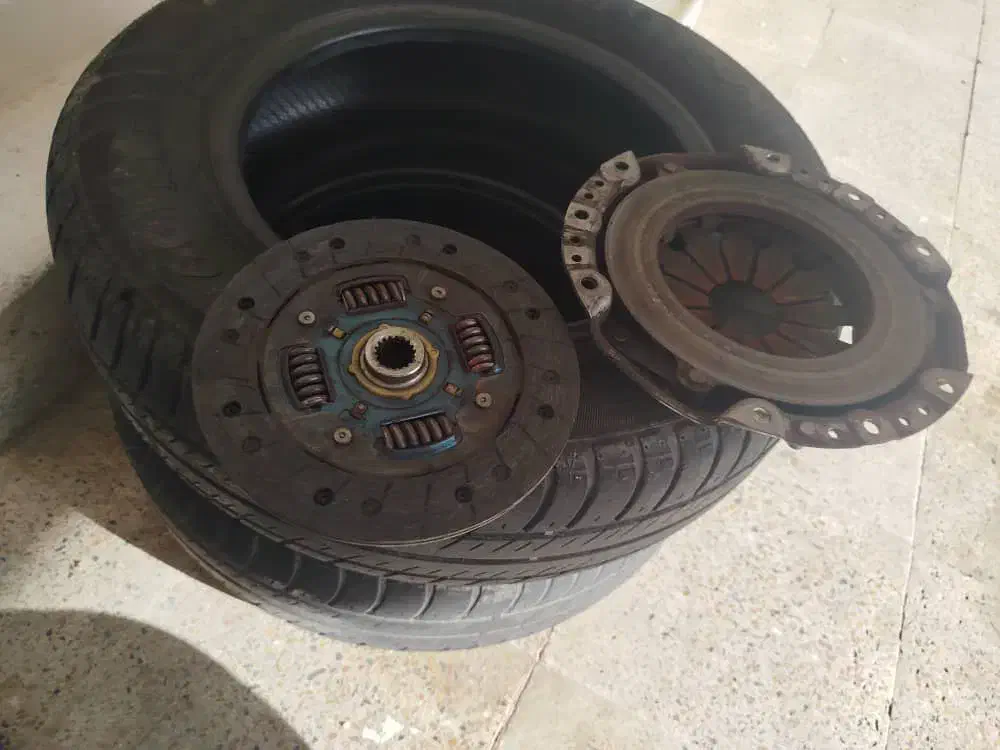 لاستیک خودروی تیبا و صفحه دیسک پراید|قطعات یدکی و لوازم جانبی|تبریز, |دیوار