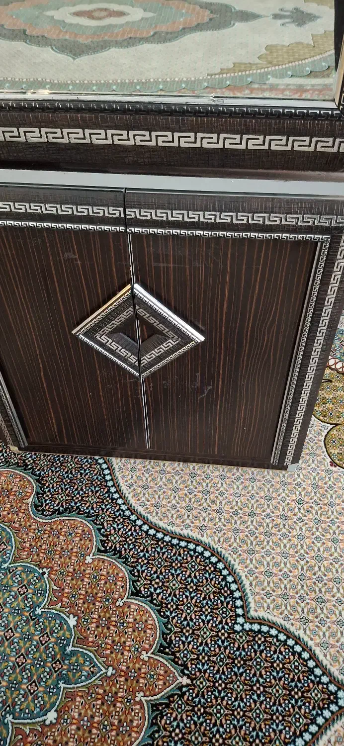 جاکفشی آینه دار در حد نو|جاکفشی، کمد، دراور|سراب, |دیوار