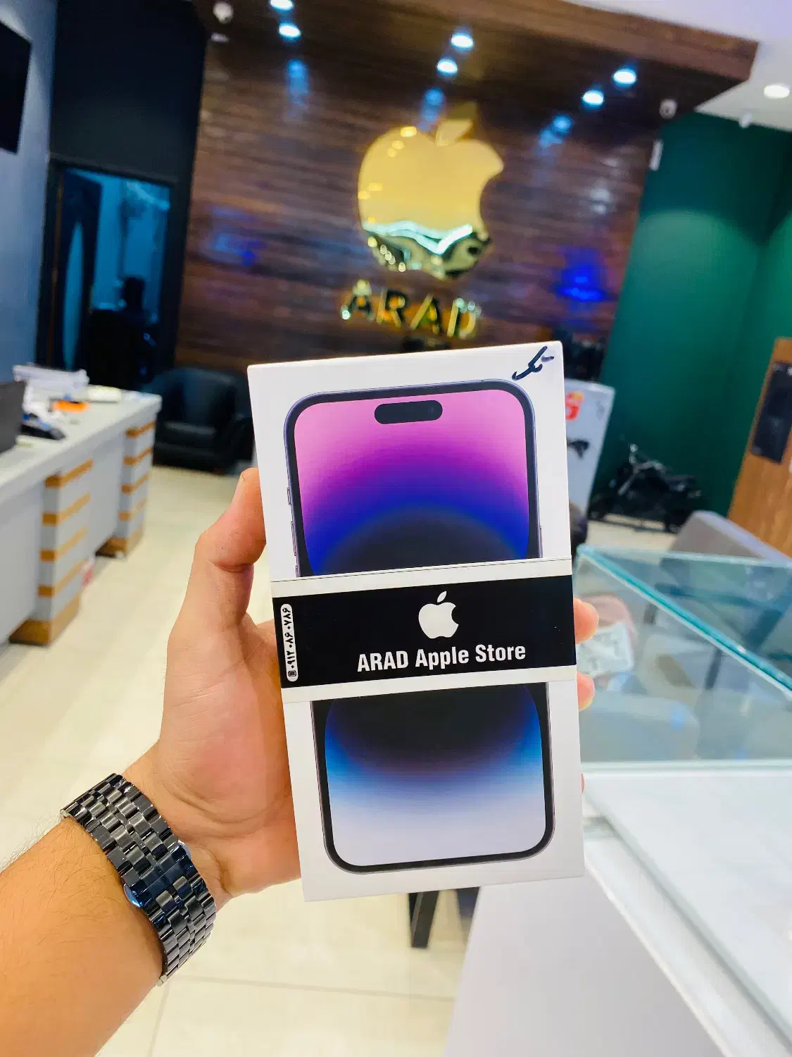 Iphone 14 pro max 256 g بنفش اکبند|موبایل|یزد, |دیوار