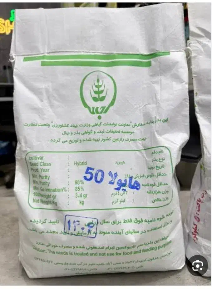 بذر کلزا رقم هیولا ۵۰ دولتی ۵۰ کیلو دارم فروشی|عمدهفروشی|کلاله, |دیوار