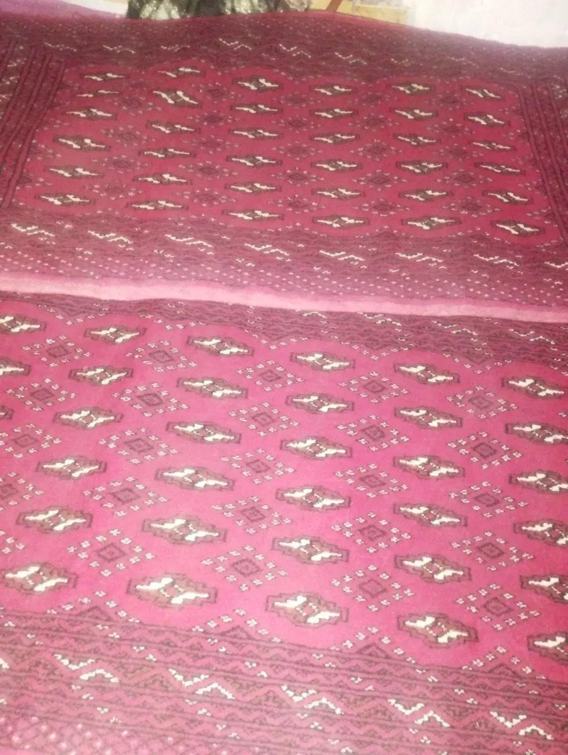 پشتی ترکمنی دست باف|پشتی|شیروان (خراسان), |دیوار