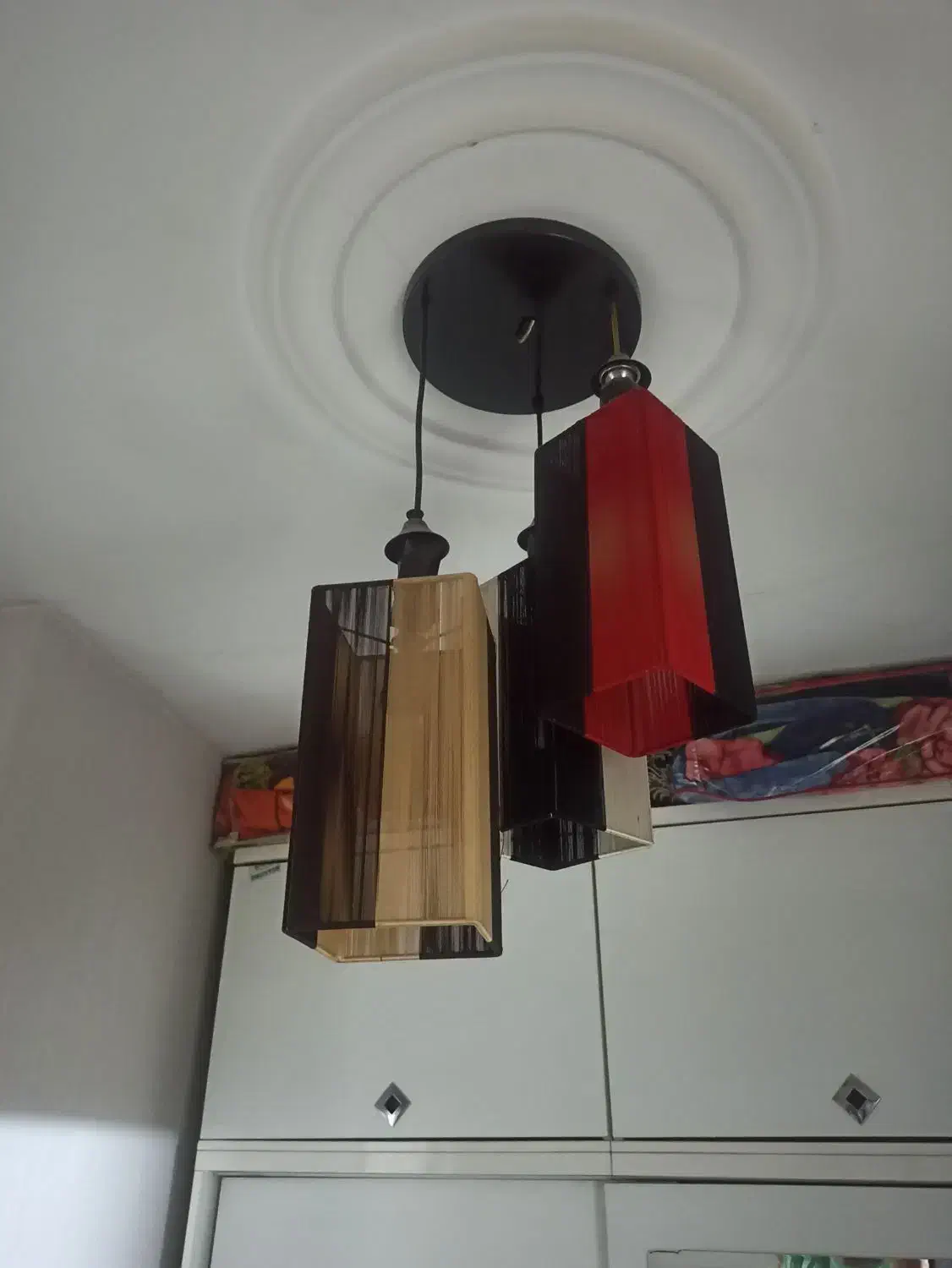 لوستر 3 شعله|لوستر و چراغ آویز|تهران, هفت چنار|دیوار