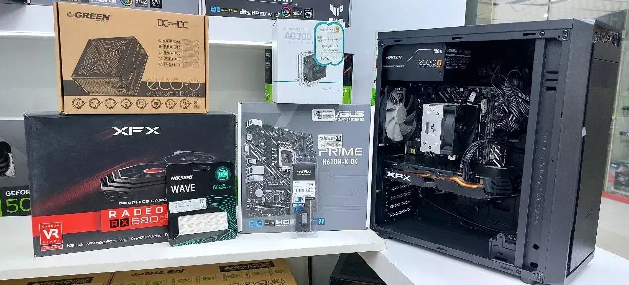 سیستم گیمینگ و طراحی و خانگی|رایانه رومیزی|مشهد, ارشاد|دیوار