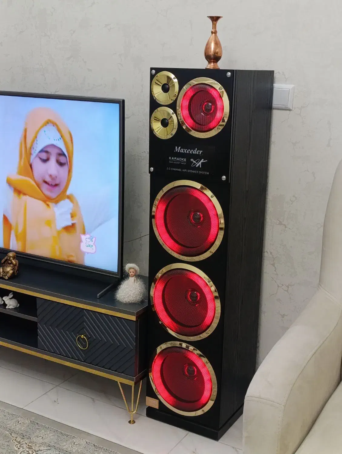 اسپیکر|سیستم صوتی خانگی|فولادشهر, A2|دیوار