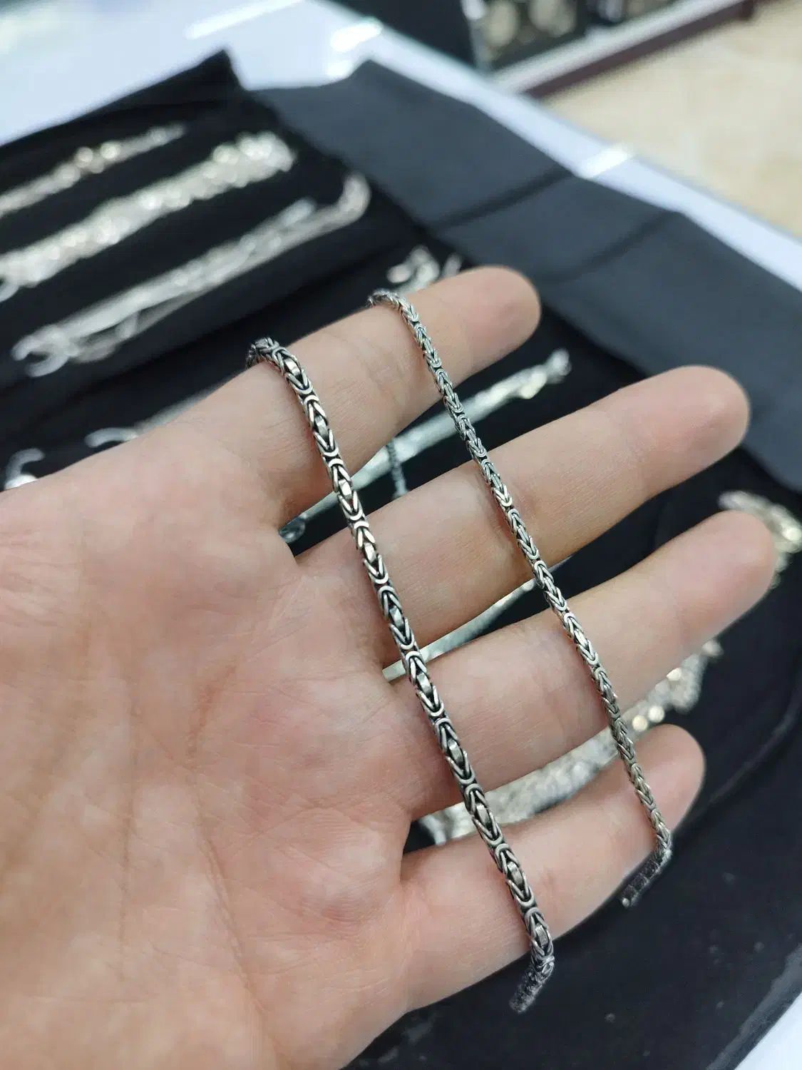 دستبند نقره کرال مردانه هدیه روز مرد|جواهرات|اصفهان, احمدآباد|دیوار