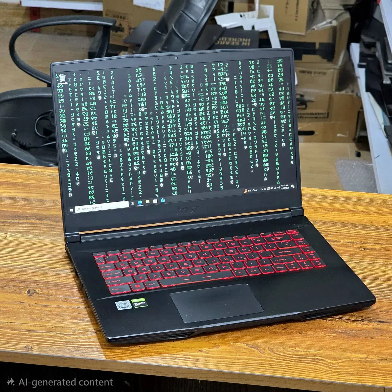 لپتاپ MSI GF65 Thin شش گیگابایت گرافیک مجزا|رایانه همراه|شیراز, ملاصدرا|دیوار