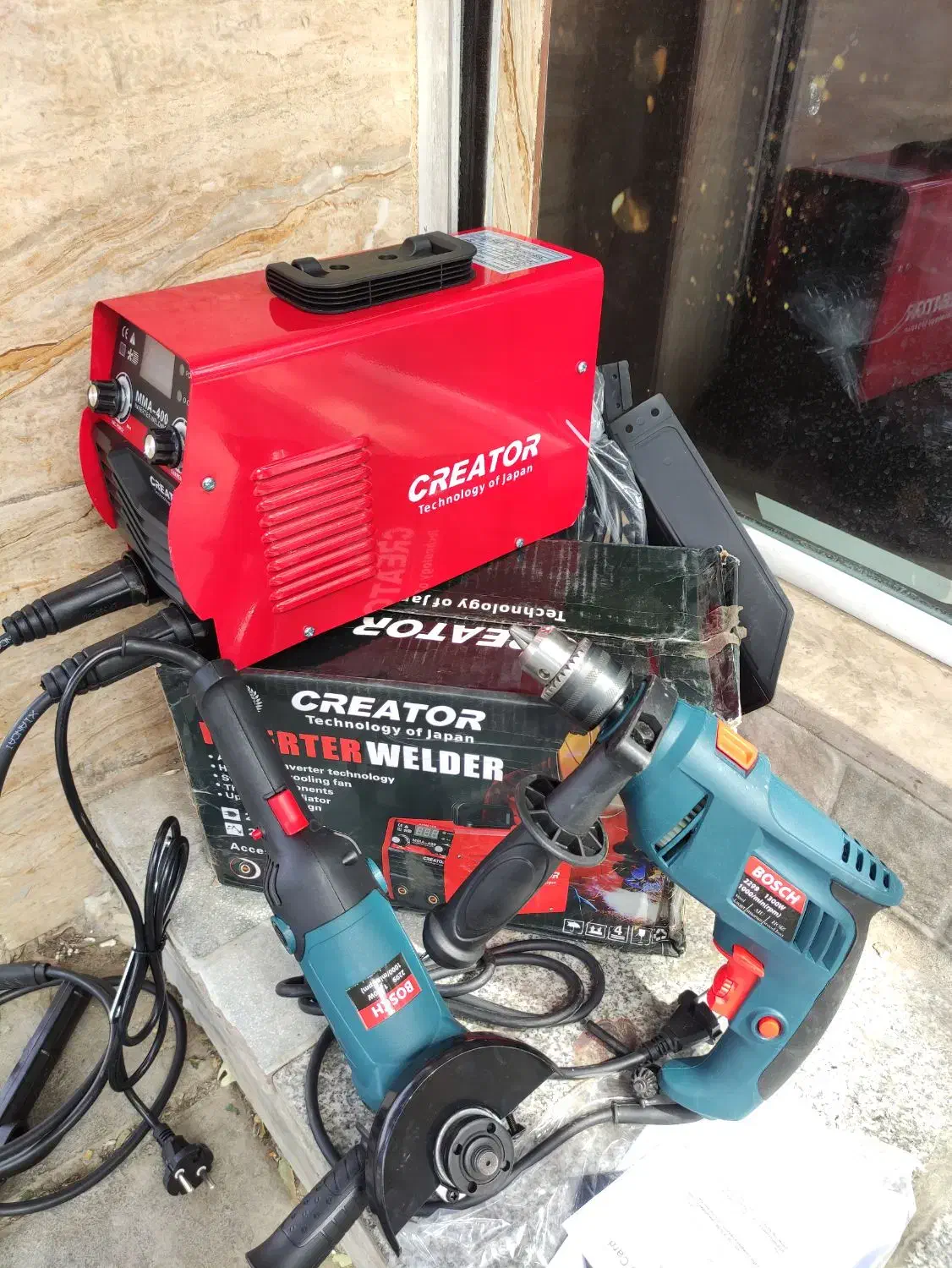 دستگاه جوش کریتور ژاینی دریل مینی فرز دلر گیربکسی|ماشین‌آلات صنعتی|مشهد, هفده شهریور|دیوار