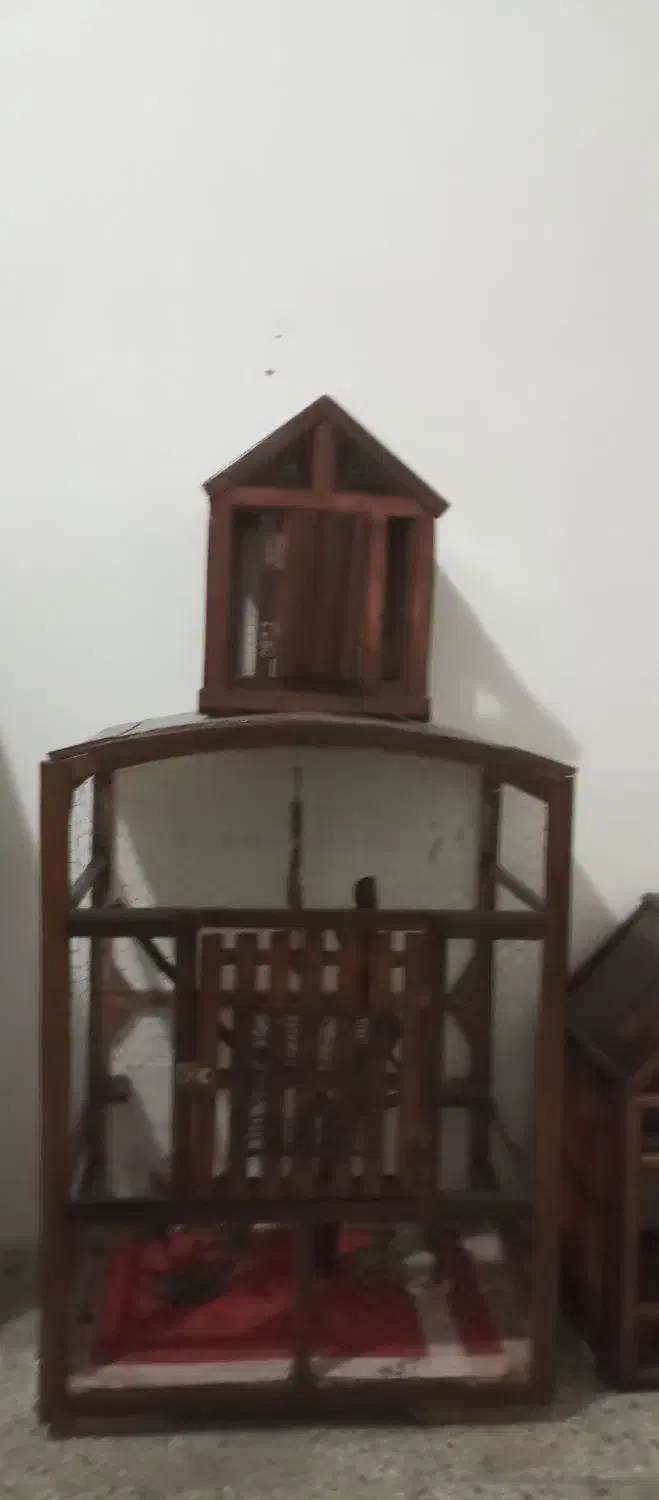 ساخت انواع قفس های تزیینی کوچک وبزرگ|لوازم جانبی حیوانات|تربتحیدریه, مظفریه|دیوار