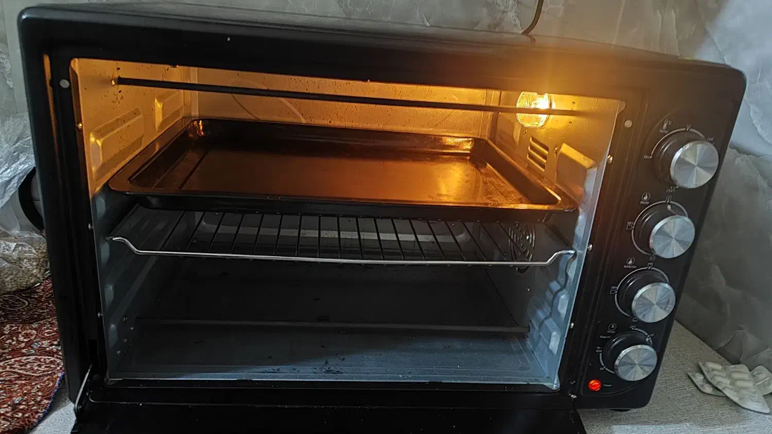 آون توستر نیولند ظرفیت ۶۰ لیتر|اجاق گاز و لوازم برقی پخت‌وپز|میناب, |دیوار