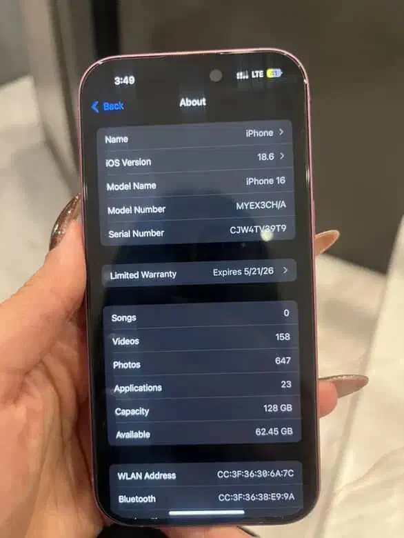ایفون ۱۶ نرمال|موبایل|مشهد, الهیه|دیوار