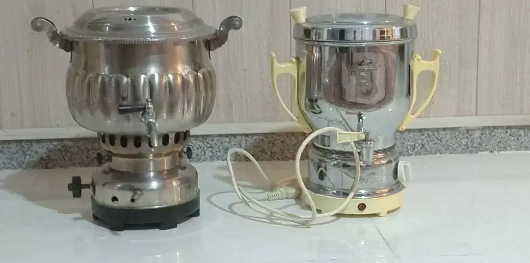 دو عدد سماور برقی و گازی|سماور، چای‌ساز، قهوه‌ساز|مهاباد (آذربایجان غربی), |دیوار