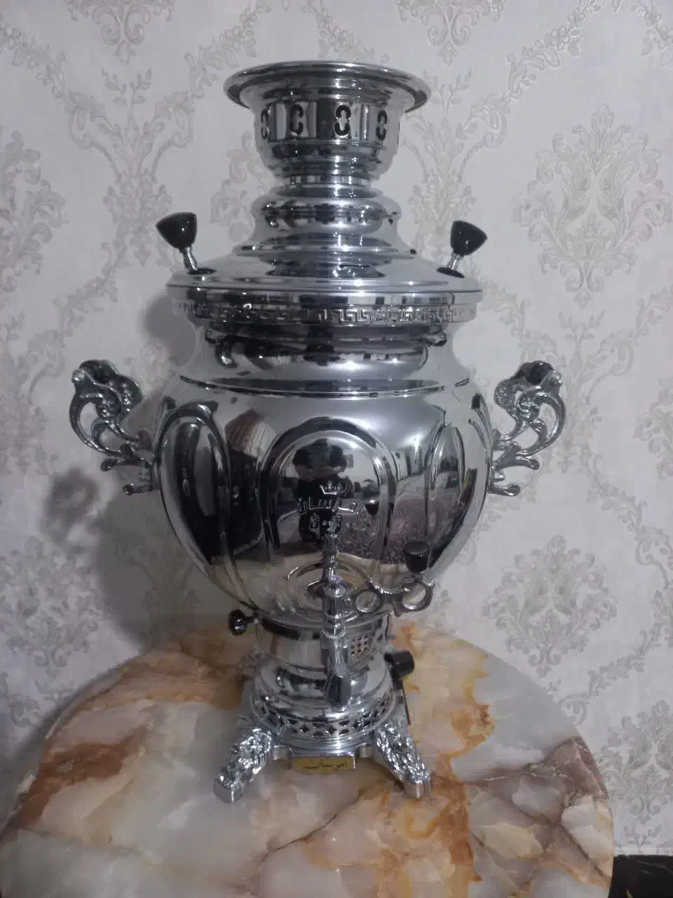 سماور استیل 10 لیتر سالم در حد نو|اجاق گاز و لوازم برقی پختوپز|ورامین, ورامین|دیوار