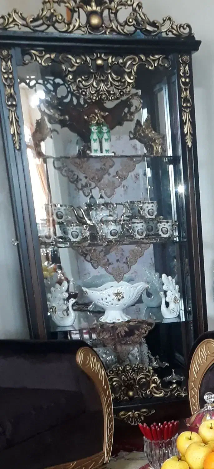 آینه کنسول و بوفه|بوفه، ویترین، کنسول|آبگرم, |دیوار