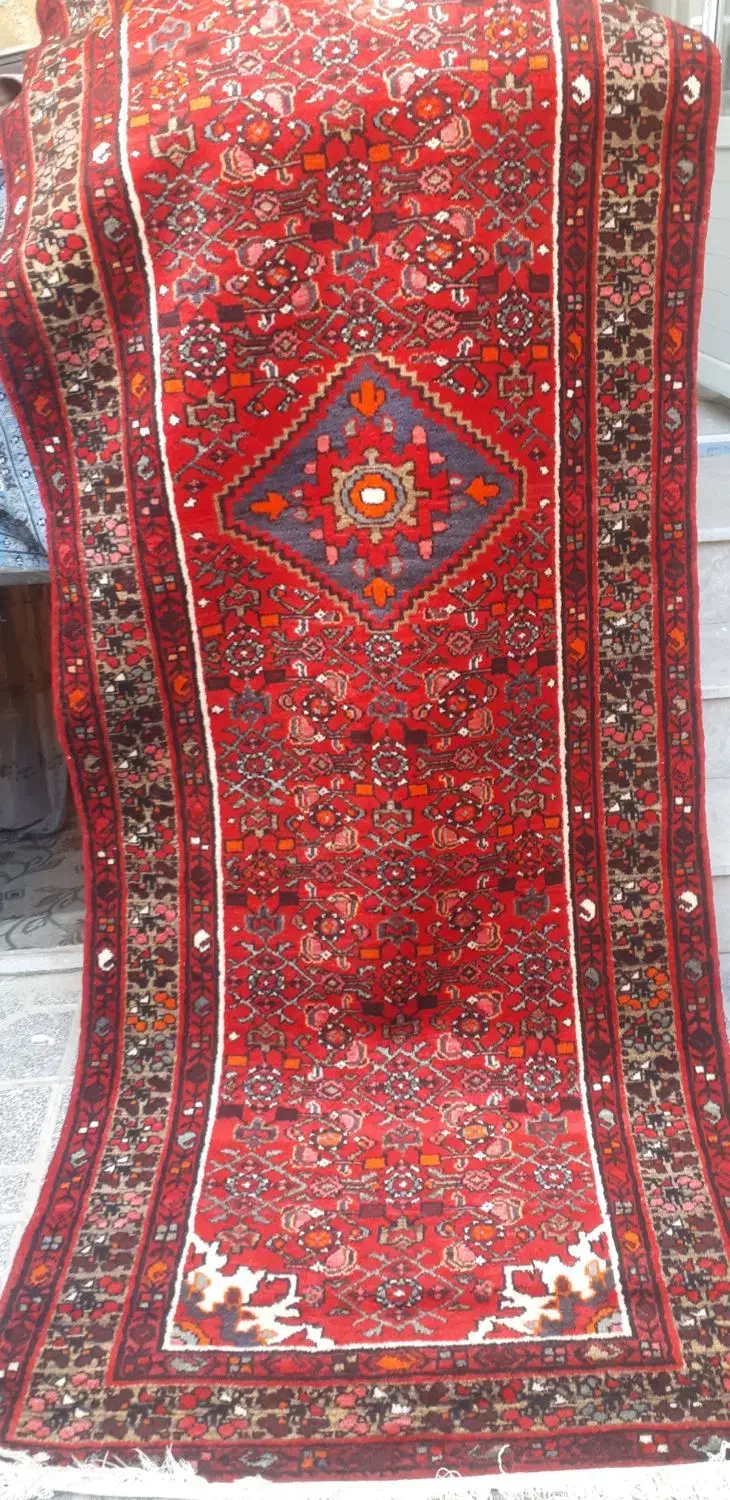 دوعدد فرش دستباف ۳متری|فرش|همدان, |دیوار