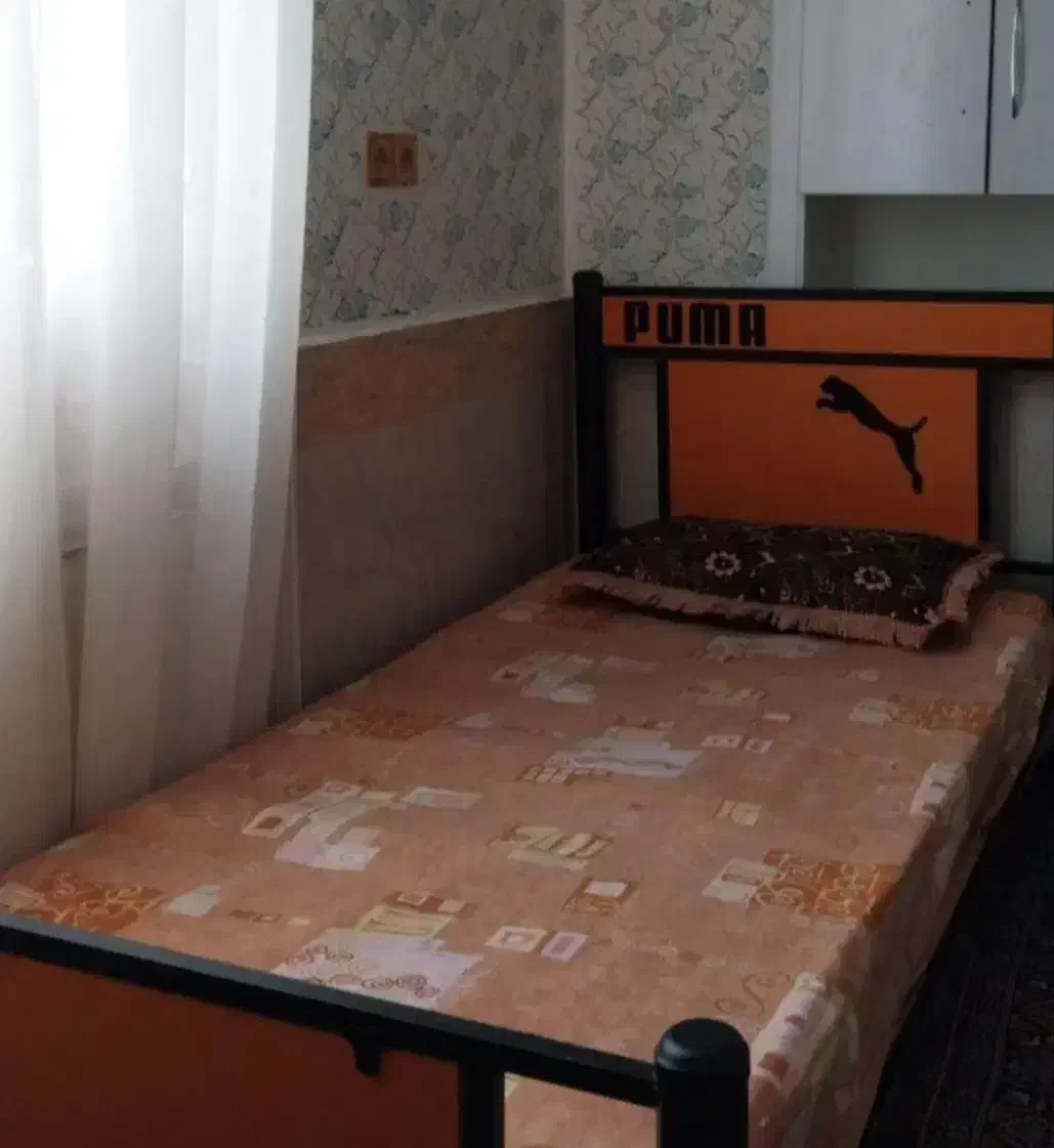 تخت خواب با تشک|تخت و سرویس خواب|باخزر, |دیوار