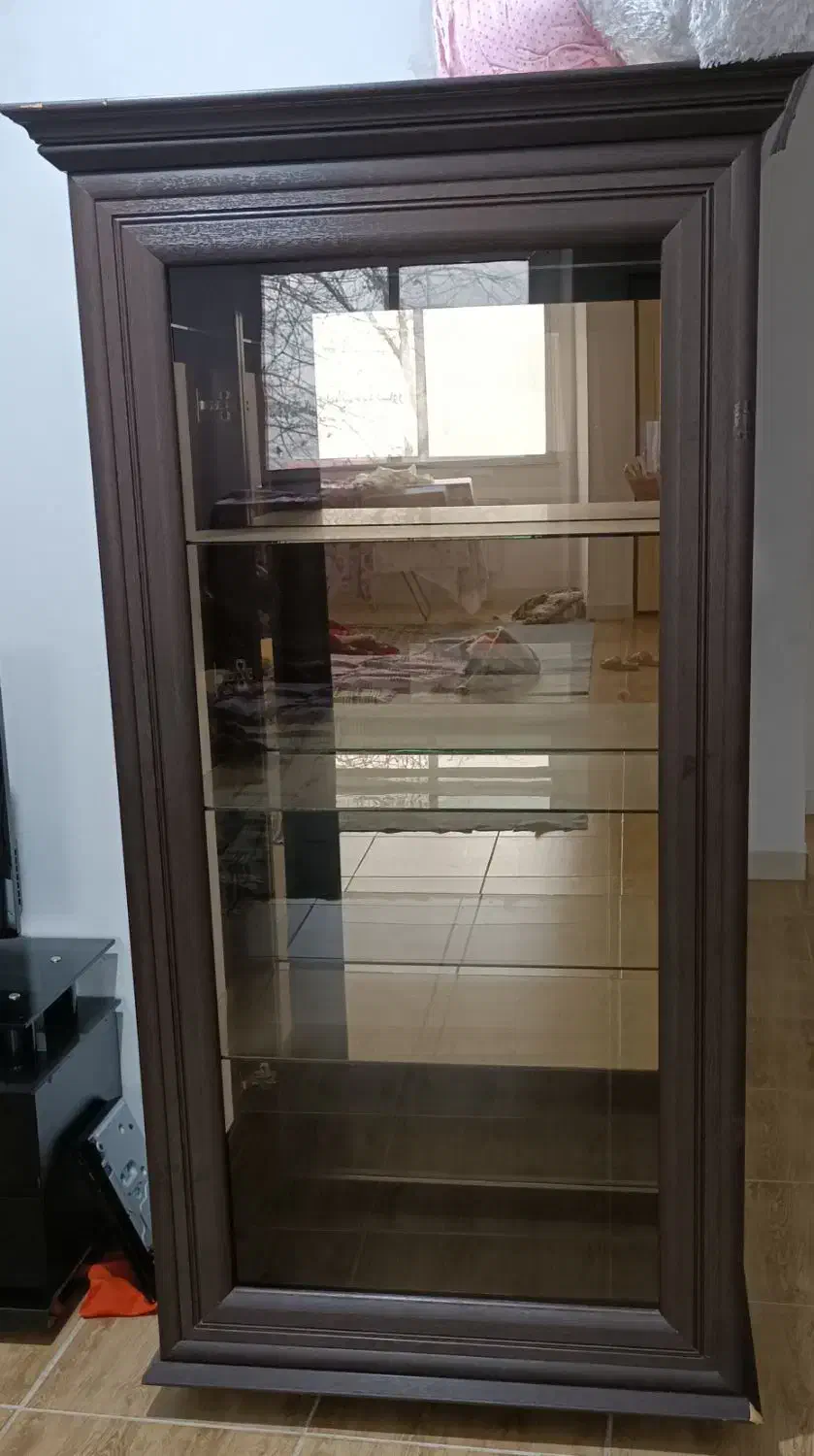 ویترین ساده|بوفه، ویترین، کنسول|سیاهکل, |دیوار