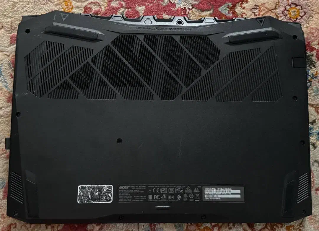 لپتاپ فوق خفن ایسر نیترو ۵|رایانه همراه|رشت, دیلمان|دیوار