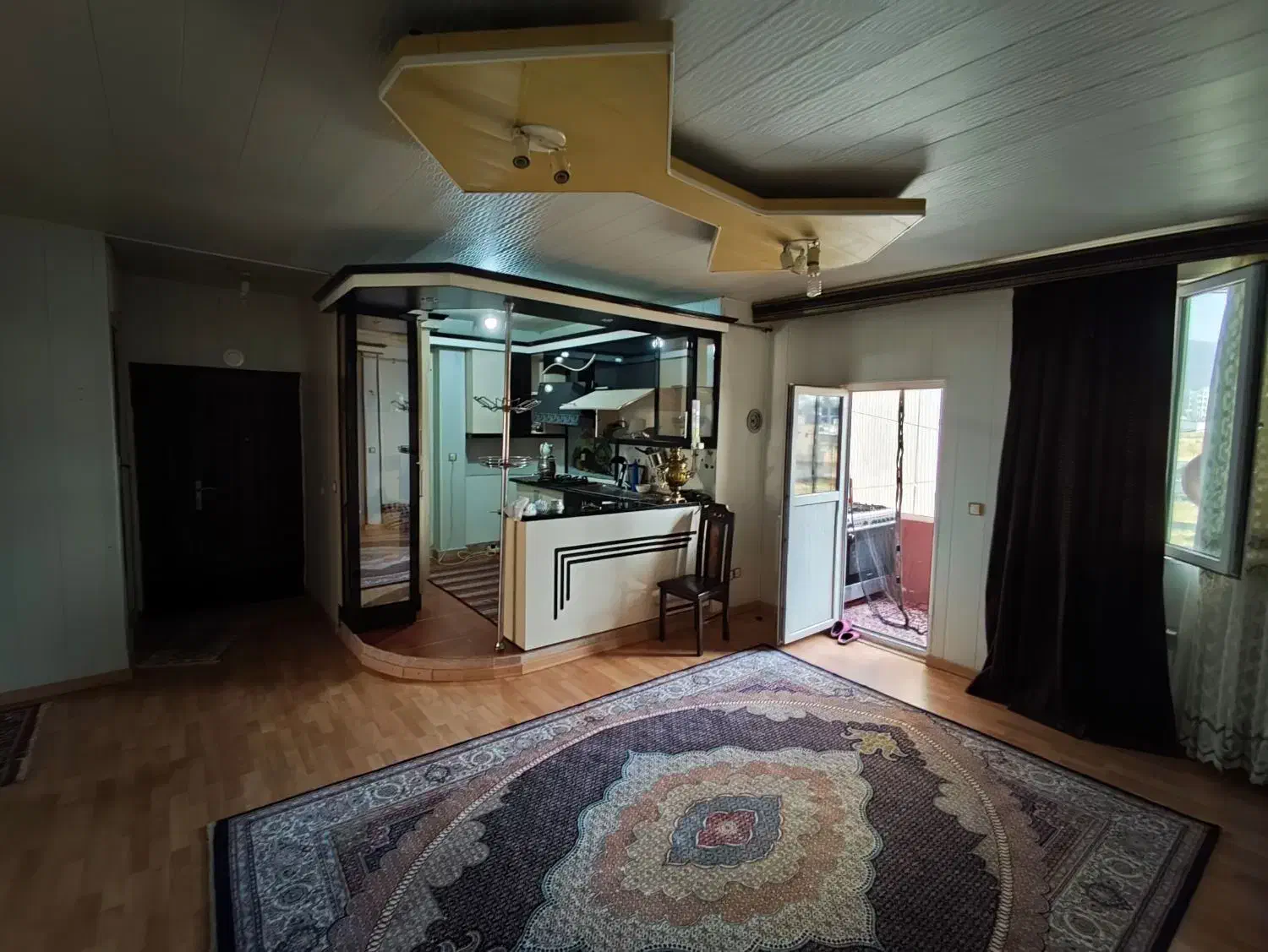 فروش یک واحد کردید سازی طبقه چهارم دو بال کن ویو|فروش آپارتمان|مشگین شهر, |دیوار