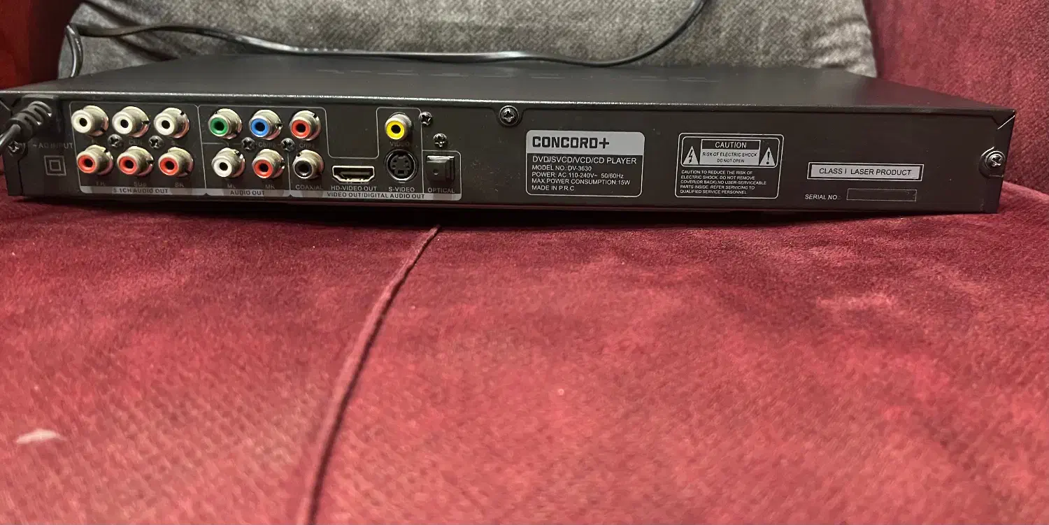 دستگاه دی وی دی کاملا سالم|پخشکننده DVD و ویدیو|بوشهر, |دیوار