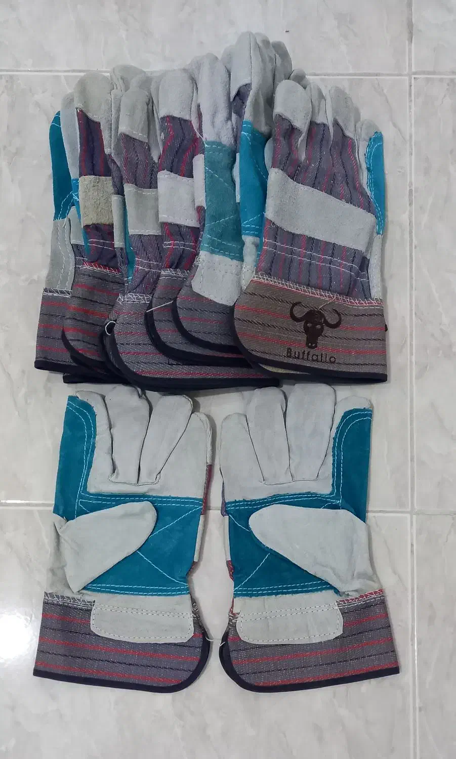 دستکش ایمنی کف چرم|لباس|محمدیه-قزوین, |دیوار