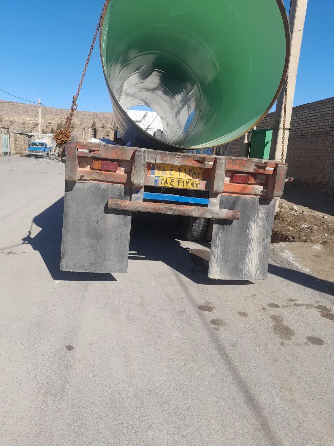 کفی سنگی چرخ ۲۴ قیمت۴۰۰طول۱۲متر|خودرو سنگین|مشهد مرغاب, |دیوار