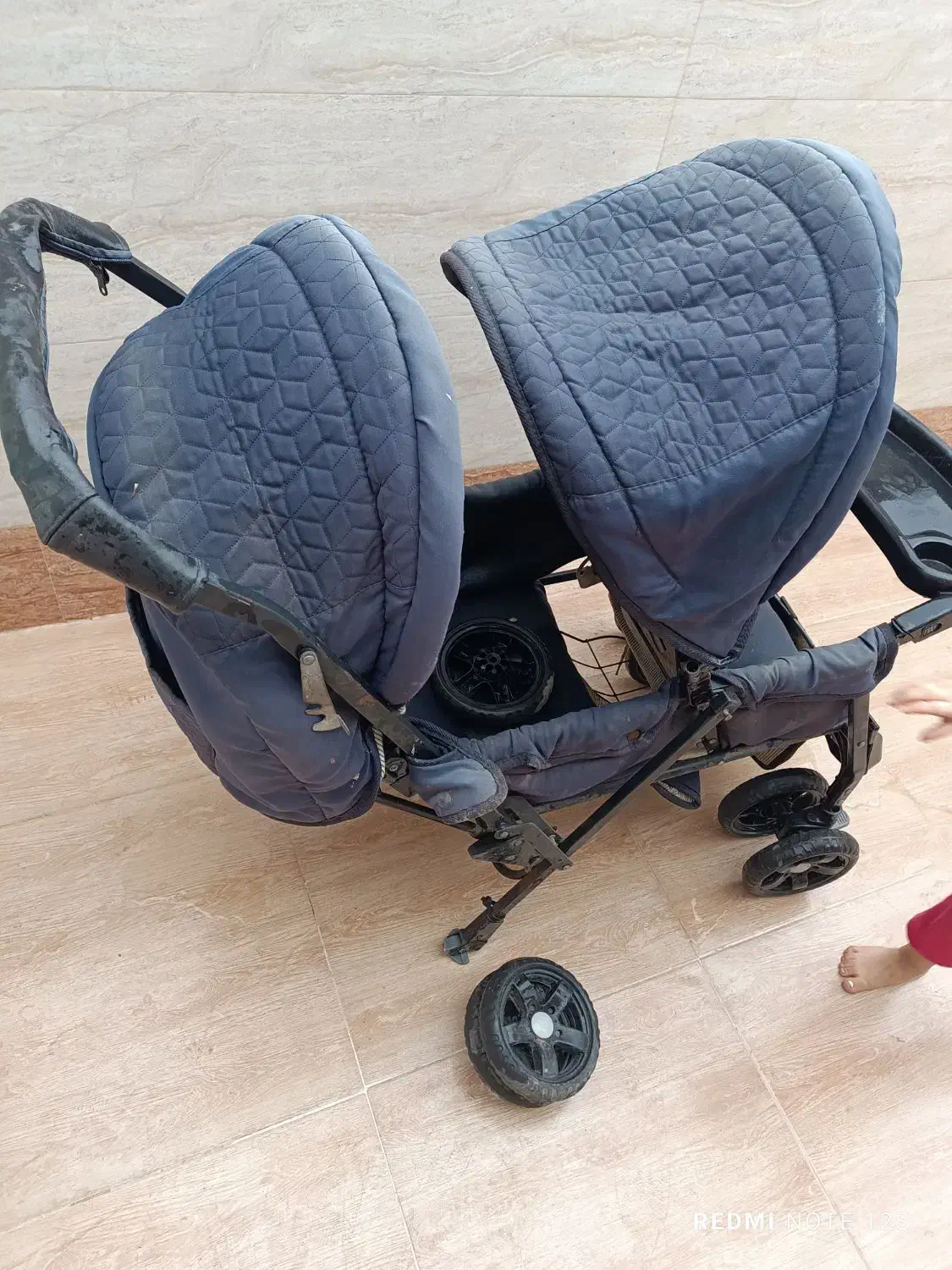 کالسکه دوقلو|کالسکه و لوازم جانبی|سوسنگرد, |دیوار