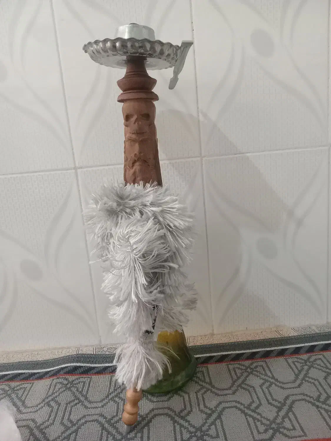 قلیون چوب گردو نو|کلکسیون و سرگرمی|نیشابور, چمبران|دیوار