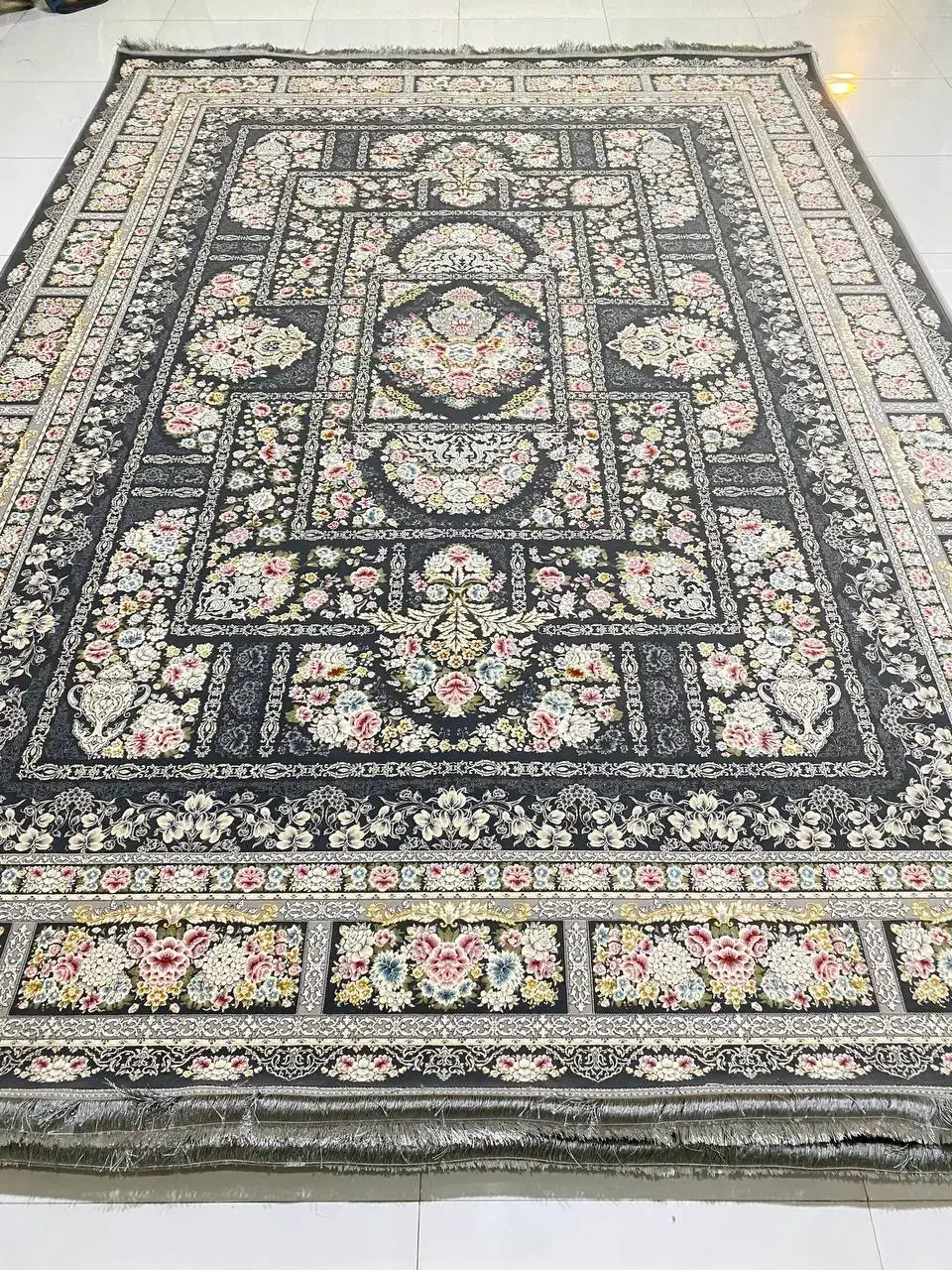 فرش۹متری/۱۲۰۰شانه/نخ طبیعی قیمت درب کارخانه چابهار|فرش|چابهار, |دیوار