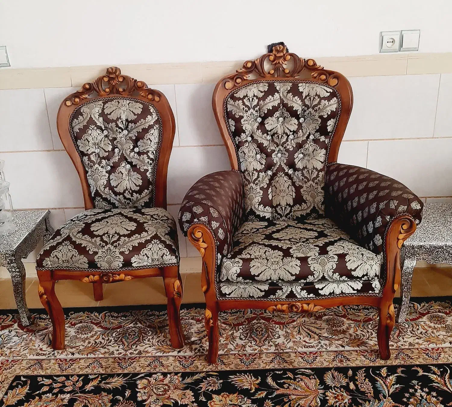 مبل استیل سلطنتی|مبلمان خانگی و میز عسلی|کرمان, |دیوار