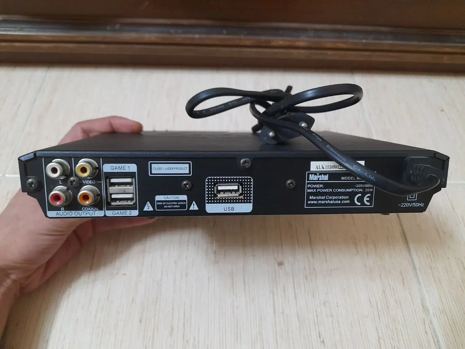 دی وی دی ( DVDplayer) پلیر مدل 5012 مارشال|پخشکننده DVD و ویدیو|لنگرود, |دیوار