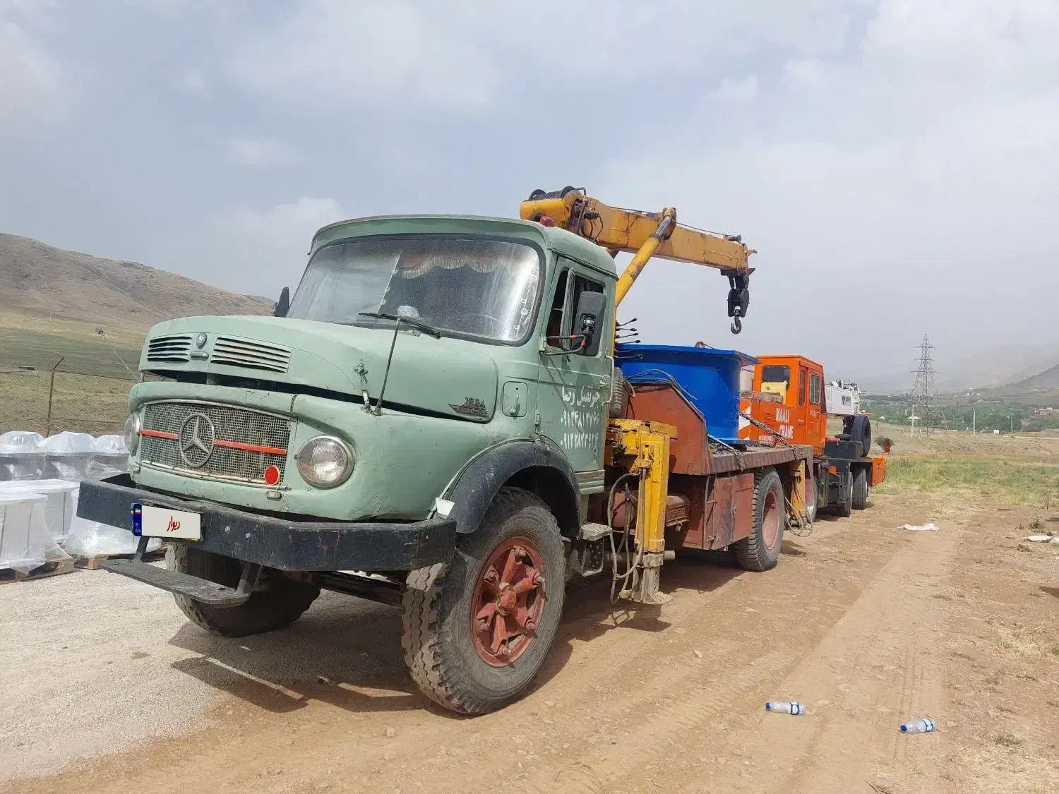 جرثقیل جهت اجاره|خودرو سنگین|الوند, |دیوار