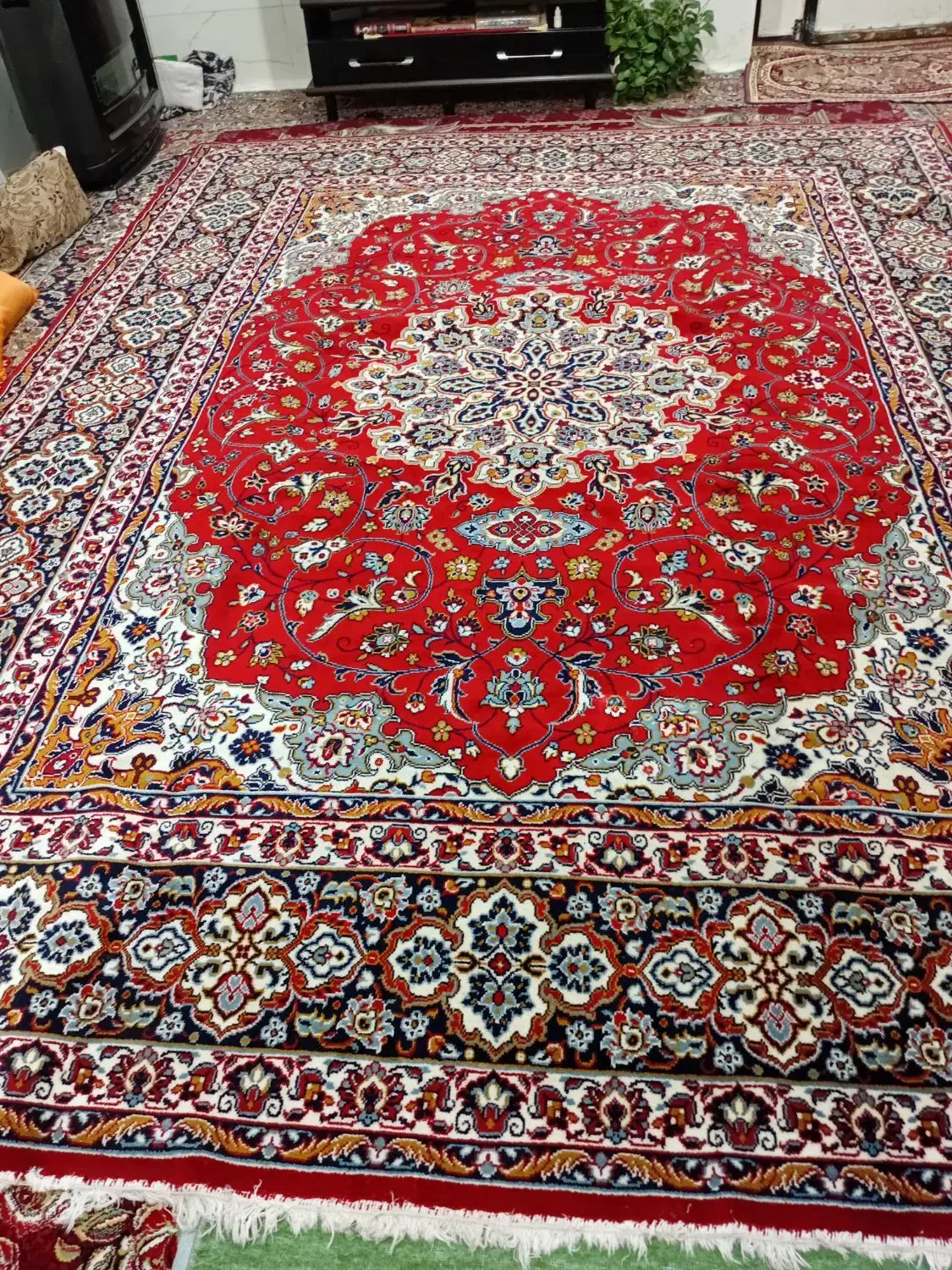 فرش ۱۲ متری|فرش|کرمانشاه, |دیوار