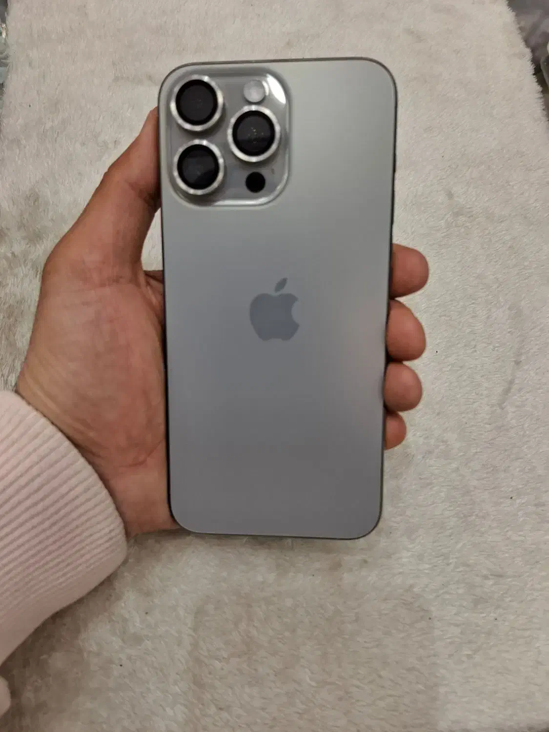 آیفون ۱۵ پرومکس ۲۵۶ دو سیم CH در حد|موبایل|مشهد, سناباد|دیوار