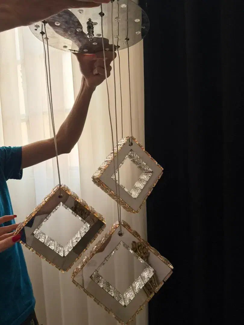 لوستر ریموت دار|لوستر و چراغ آویز|مشهد, عامل|دیوار